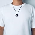 thumbnail image 3 of Collar MOO&LEE Colgante Yin Yang 24 cm Acero Inoxidable, 3 of 9