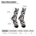 thumbnail image 2 of Balery Lilies Flowers Calcetas Largas con Estampado para Hombre y Mujer – Suaves y Transpirables, Talla Única (US 5-11), 2 of 6