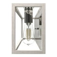 thumbnail image 5 of Hunter - Squire Manor 3-light Distressed White, Medium Size Vanity Light, Dimmable, Modern Style, for Bedrooms, Dining, Living Rooms - 19036, 5 of 7