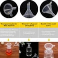 1 Set Metal Plastic Mini Funnel Perfume Fill Small Funnel Liquid