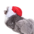 thumbnail image 3 of Gostoto Pet Dog Holiday Decorative Christmas Costume Dog Christmas Beard Hat, 3 of 5