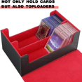 thumbnail image 3 of Trading Card Storage Box  Playing Card Deck Organizer for 72 Magnetic Card 2 Rows Compatible with MTG TCG Card Holder Gathering Box Sports Card Carrying Case for Baseball Play Card, 3 of 6