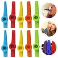 thumbnail image 3 of 10pcs Plastic Kazoos Musical Instruments Colorful Kazoo Flute for Music Lover, 3 of 7