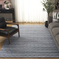 Safavieh Elements Albert Striped Area Rug, Black/Light Gray, 6' x 9'