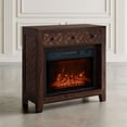 thumbnail image 4 of Jofran Hearthside Modern Rustic 32" Electric LED Fireplace 5000 BTU Console TV Stand, 4 of 6