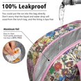 thumbnail image 5 of Obrewu Pioneer Flower Lunch Bag for Adult, Insulated, Leakproof, Oxford Cloth, 5 of 7