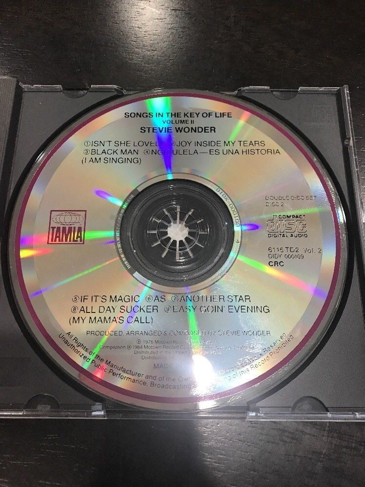 Stevie Wonder Songs In The Key Of Life Cd Walmart Com
