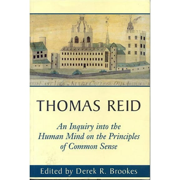 Edinburgh Edition of Thomas Reid An Inquiry Into the Human Mind: On the Principles of Common Sense, Book 1, (Paperback)