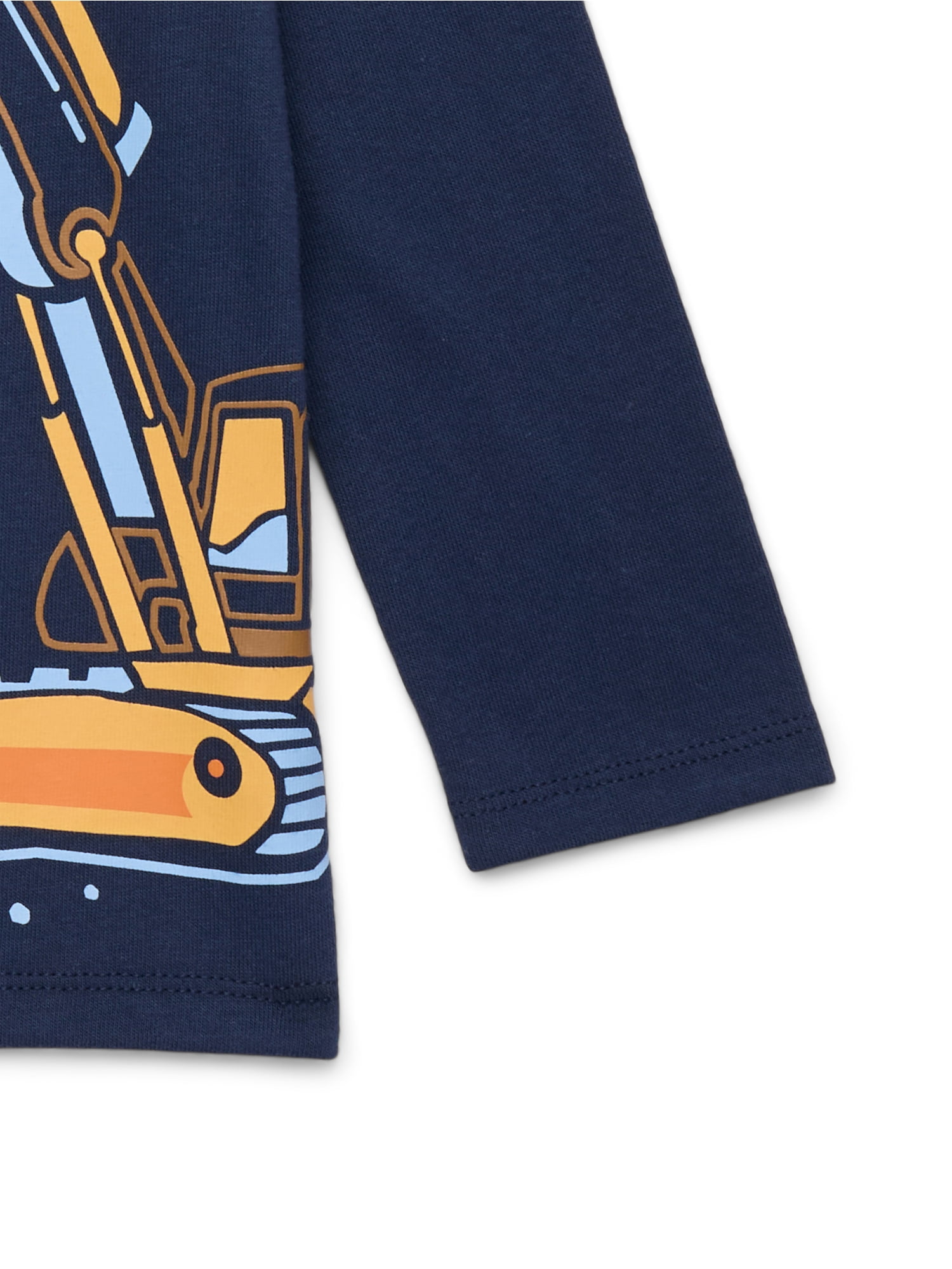 Garanimals Toddler Boys Graphic Tee with Long Sleeves, Sizes 18M-5T
