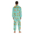 thumbnail image 7 of joogoo Cartoon Capybara Flamingo Unisex Adults Onesies Pajamas Jumpsuits L, 7 of 7