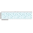 thumbnail image 2 of Ambesonne Turquoise Fabric by the Yard Upholstery, Jumping Mammals, 1 Yard, Turquoise Blue Navy, 2 of 4