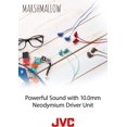 thumbnail image 3 of JVC Memory Foam Earbud Marshmallow with Mic Pink (HAFX38MP), 3 of 5