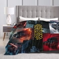 thumbnail image 5 of Darth Vader Blanket, Soft Warm Cozy Plush Throw Blanket Gifts for Adults Kids, Lightweight Fuzzy Comfy Flannel Blankets for Couch Bed House Decor Travel 60"X50", 5 of 8