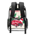 thumbnail image 2 of Sikiie Merry Christmas 1 Clear Backpack, Transparent Bookbag for School for Women Men, Capacity Clear Bag for College, Travel, 2 of 7