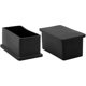thumbnail image 1 of Pack Rectangular Non-Marking PVC Chair Leg Caps, Chair Legs, Table Covers 30 x 60mm (1-3/16" X 2-3/8"), 1 of 5