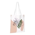 thumbnail image 2 of YFYANG Reusable Cotton Canvas Tote Shopping Bag, Green Leaves Boho Art Washable Portable Grocery Bag for Daily Travel, 2 of 8