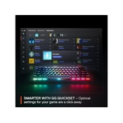 SteelSeries Apex Pro Mini Gen 3 OmniPoint 3.0 HyperMagnetic Switches — Adjustable Actuation — Rapid Trigger — Game-Ready Presets — Protection Mode — Rapid Tap/SOCD — RGB — PBT Keycaps — USB-C