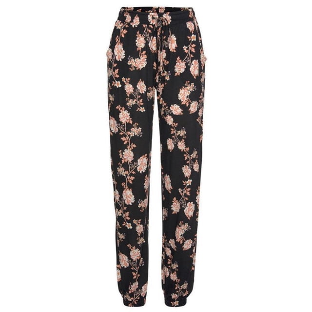 Pantalones largos tipo harén para mujer, pantalones sin cordones, pantalones de playa boho, pantalones de ocio