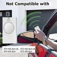 thumbnail image 3 of For XT2 XT4 SLH LR Garage Door Remote Control 868MHz Gate Remote Control Hand Transmitter White 2 Keys, 3 of 5