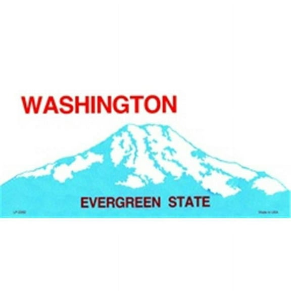 Washington State Background Blanks Flat- Automotive License Plates Blanks for Customizing