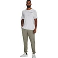 thumbnail image 2 of Under Armour Men's Sportstyle Tricot Joggers, (504) Grove Green / / White, X-Large, 2 of 3