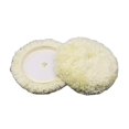 thumbnail image 1 of Wool Buffing Pad For Compound Polishing - 6 Inch/150mm Premium Natural Wool Hook & Loop Attachment Buffing Pads Bonnet, For Car Trucks Rvs Motorcy, 1 of 5
