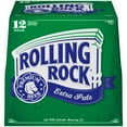 thumbnail image 2 of Rolling Rock Extra Pale Beer, 12 Pack 12 fl. oz. Glass Bottles, 4.6% ABV, 2 of 5