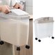 thumbnail image 4 of Contenedor de almacenamiento de cereales BLESIY con Polea Café, 4 of 8