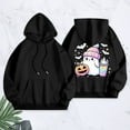 thumbnail image 2 of Ruyang Halloween Pumpkin Hoodies Women Season Sweatshirts Cute Funny Graphic Pullover Tops Fall Party Sweater Womens Zip up Hoodies, 2 of 5