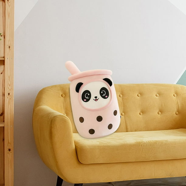 Taza de Té de Felpa CUTICAT con Relleno de Animales 35cm Rosa