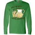 thumbnail image 3 of Inktastic When Life Gives You Lemons, Make Lemonade Long Sleeve T-Shirt, 3 of 5