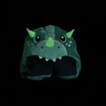 thumbnail image 4 of Your Zone Kids Green Dinosaur Glow in the Dark Hooded Throw, 40" x 50", 4 of 5