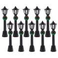thumbnail image 1 of Minkissy 10Pcs Miniature Street Lamp Post for DIY Projects and Indoor Display with LED Light Source 3.14X0.59X0.59in, 1 of 8