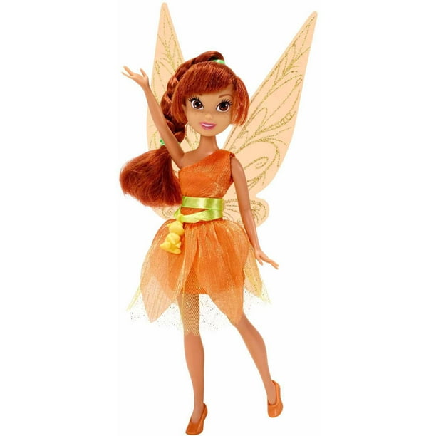 Disney Fairies 9" Classic Fashion Doll, Fawn with NeverBeast Charm
