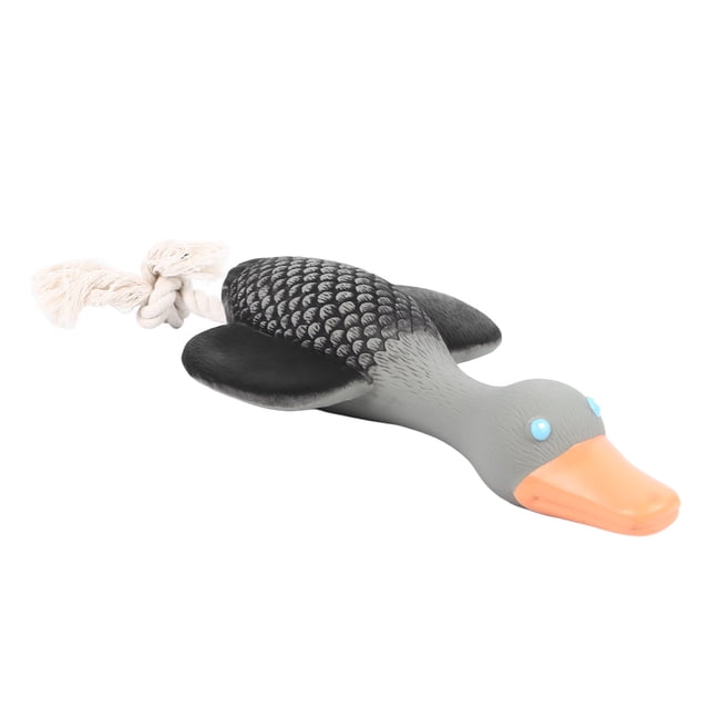 Juguete De Látex Para Perros, Juguete Suave Para Masticar Para Cachorros, Juego En Interiores, Juguete único Para La Dentición Con Forma De Ganso Para Perros Pequeños Y