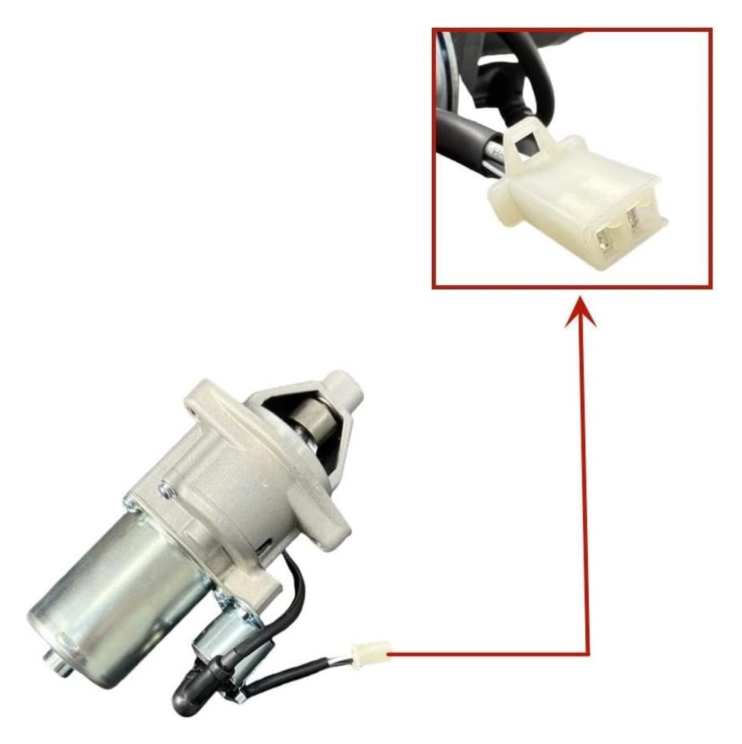 Starter W/ 2-Wire Plug For Predator 7250W 9000W 420cc for A-ipower SUA9000E SUA10000EC SUA12000E for WGen6000 WGen7500DFc WGen9500DFc WGen9500DF WGen9500 WH10000DF Generator