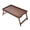 Brown, variant on OIUR Bamboo Bed Tray Table with Folding Legs Wooden Drawing Breakfast Eating Snack Serving Tray Laptop Computer Collapsible Bed Sofa Desk