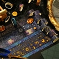 thumbnail image 2 of Washi Tape Set, 20 Rolls, Outer Space Design, Washi Tape, Scrapbooking Tape, Scrapbook Washi Tape For Journaling, Craft Tape, Washi Tape, 2 of 4