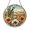 Acrylic 3.5 Inch, variant on Desert Wren Glass Suncatcher Window Ornament, Saguaro Landscape Design, Nature Inspired Accent