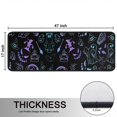 thumbnail image 5 of Kitchen Rugs Sets Of 2,Black Halloween Ghost Spider Pattern Anti Fatigue Kitchen Mat Rugs Non Slip Washable,Decorative Kitchen Floor Mats for Kitchen,Sink,Laundry,17"x47"+17"x47", 5 of 5