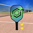 thumbnail image 1 of Carbon Fiber Face Portable Racket For Beginner Hexagon, 1 of 7