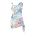 thumbnail image 5 of Whosucclay Girls' One-Piece Swimsuit with Adjustable Shoulder Straps and Mesh Cover Up, Adjustable Strap Quick Dry Girls' One Piece Swimsuit with Cover Up, 11-12 Years Old, 5 of 10