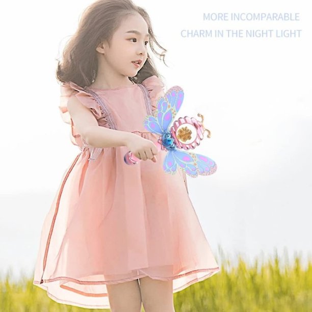 Palo de princesa de hadas resplandeciente, niña de los niños, accesorios de disfraz de fiesta de palo de princesa Led, juguetes de princesa para horas de juego de simulación ShuxiuWang 8390613563941