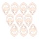 thumbnail image 1 of Joyas personalizadas grabadas por computadora para hacer collares y aretes, colgante de madera inspirado en la naturaleza estilo 6, 1 of 8