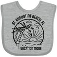 thumbnail image 3 of Inktastic Summer Vacation Mode St. Augustine Beach Florida Boys or Girls Baby Bib, 3 of 4