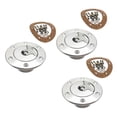 thumbnail image 1 of S SERENABLE 3 Pieces Car Auto Aircraft Fuel Filler Neck Gas Cap Cover w/6 Hole, 1 of 9