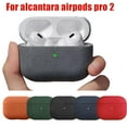 thumbnail image 2 of Suede Case for AirPods Pro 3, Protective Cover Wrapped with Top Grain Synthetic Handmade Protective Drop Suede, Cover,, 2 of 8