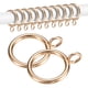 thumbnail image 1 of Uxcell 20-Pack Anillo de Cortina con Ojal 1 Pulgada ID Se Ajusta a Varilla de Cortina de 3/4 Pulgada Anillos de Drapería de Metal Dorado, 1 of 7