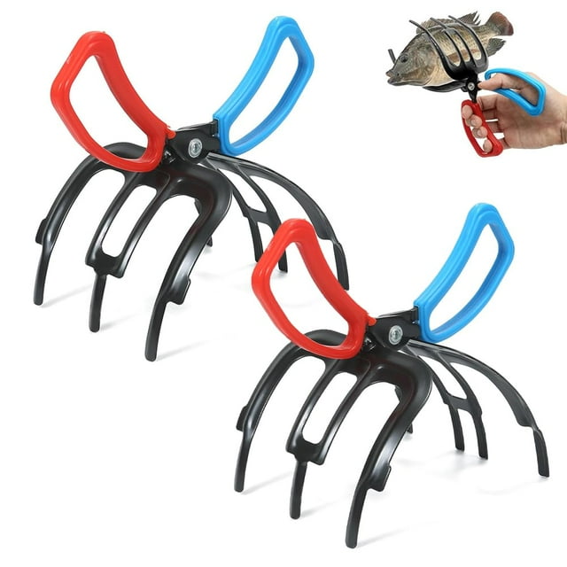 YISITIAN Multifunctional 3-Claw Fish Gripper Tool, Non-Slip Secure Grabber for Safe Catch and Release, Lightweight Durable Metal Design AZ1014-1254