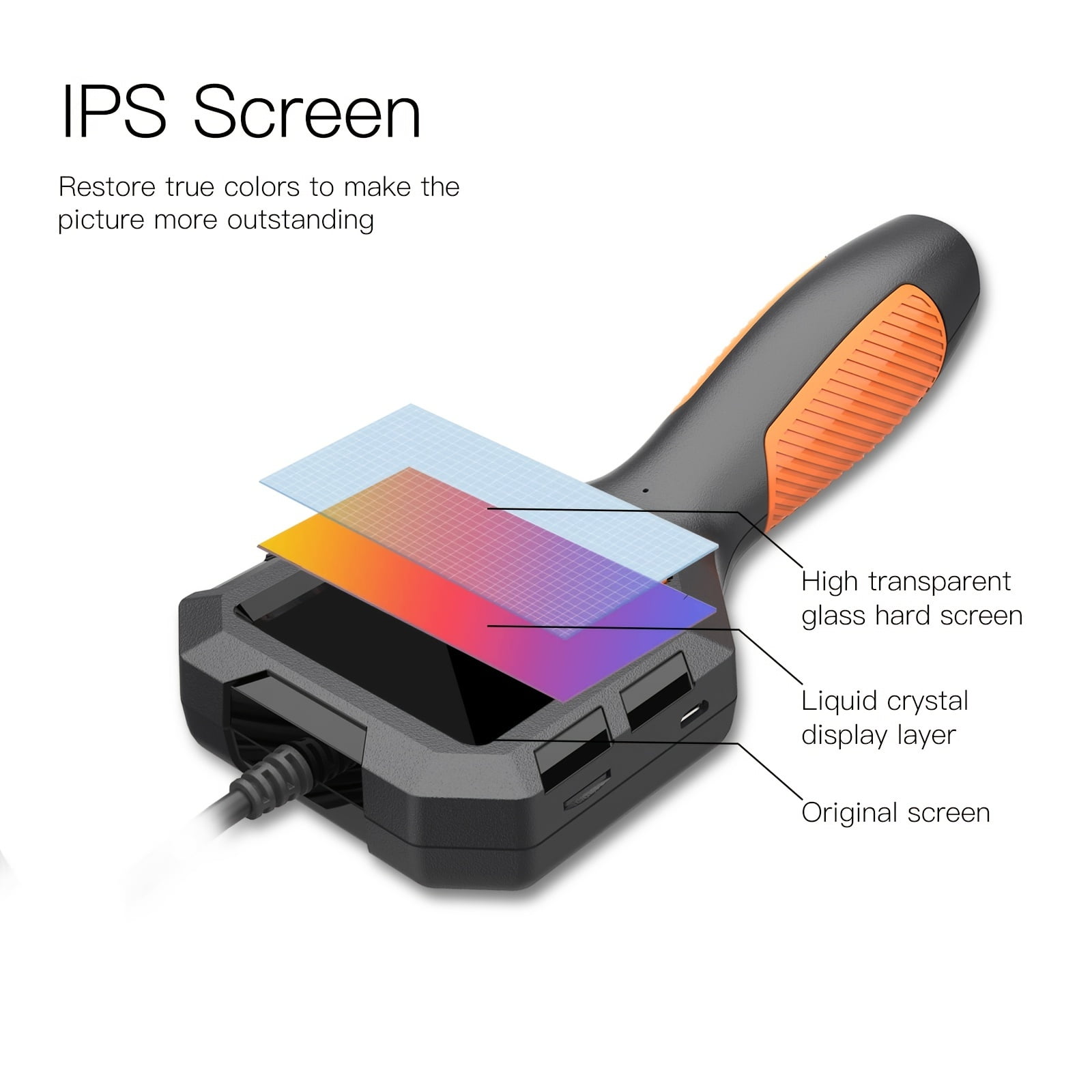 1080p HD Lens Inspection Camera With Light - Perfect Tool For Home, Pipe & Automotive Inspection!